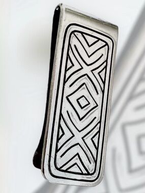 James Avery retired HEAVY solid money slip sterling silver